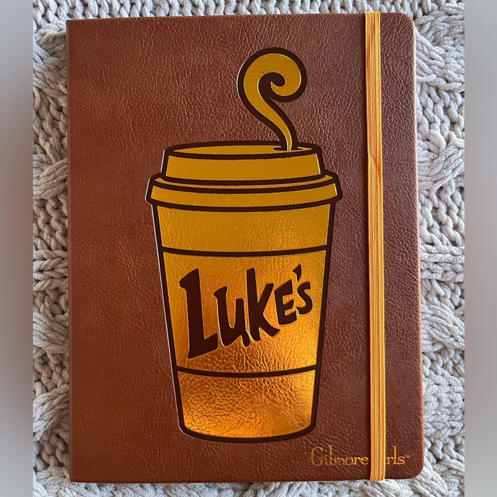 Gilmore Girls- Luke's Coffee Notebook/Journal